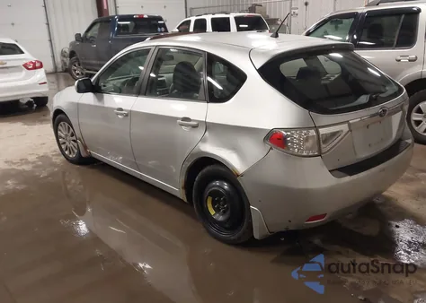 2009 Subaru Impreza 2.5I z USA, uszkodzony, nr VIN JF1GH60639H823282